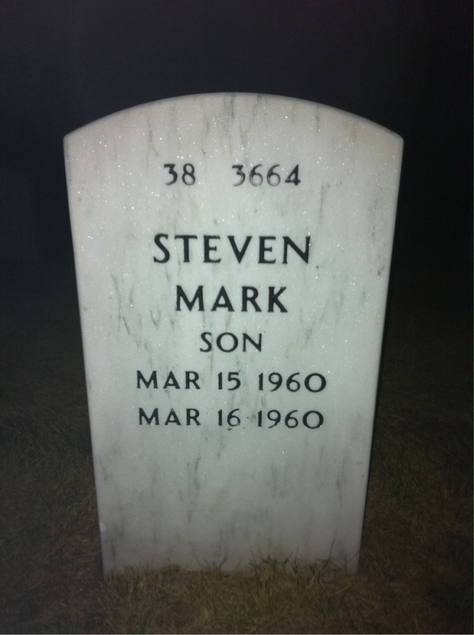 Back of headstone — Edward Keightley