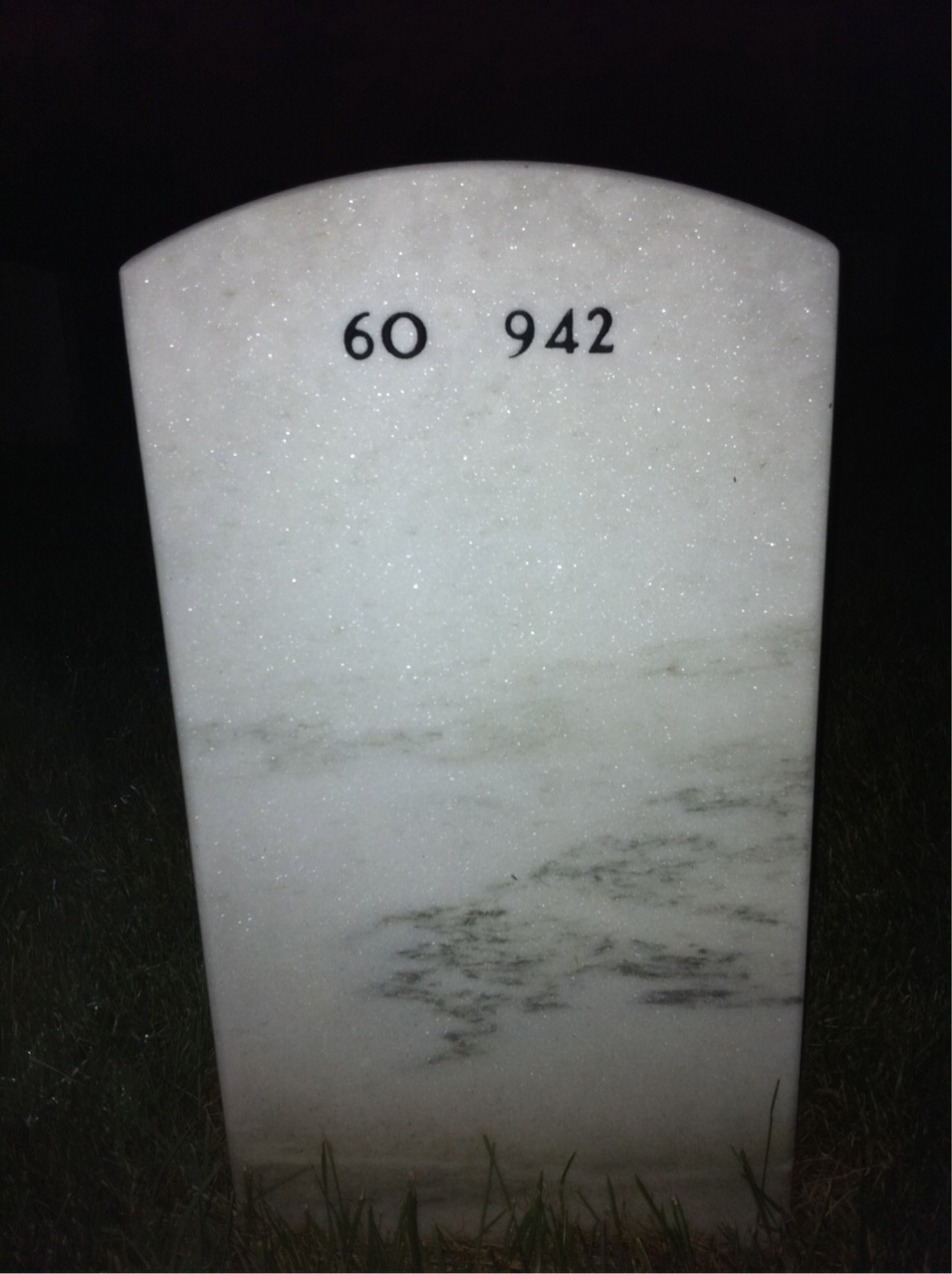 Back of headstone — Alfred Fletcher