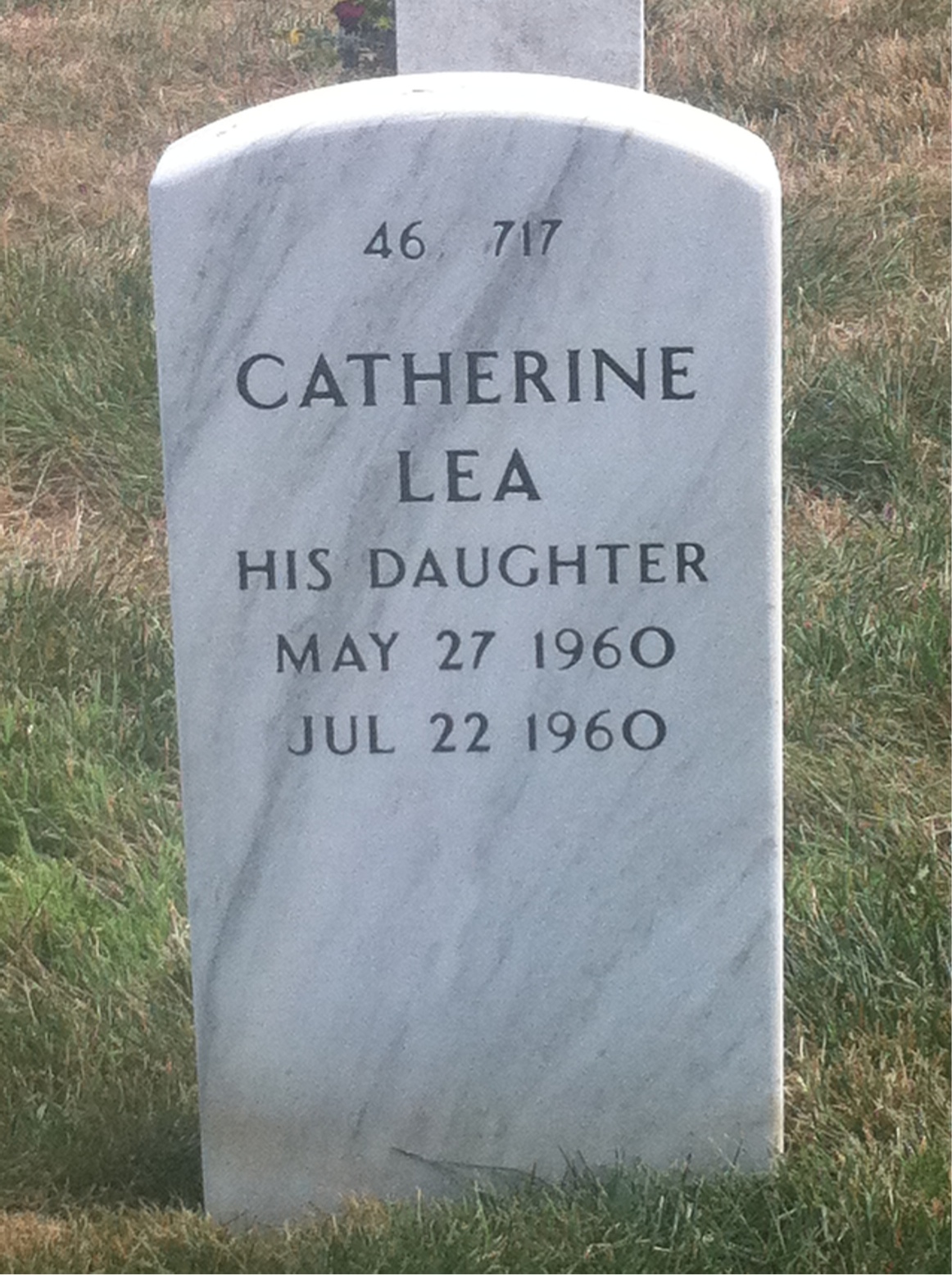 Back of headstone — John Coon