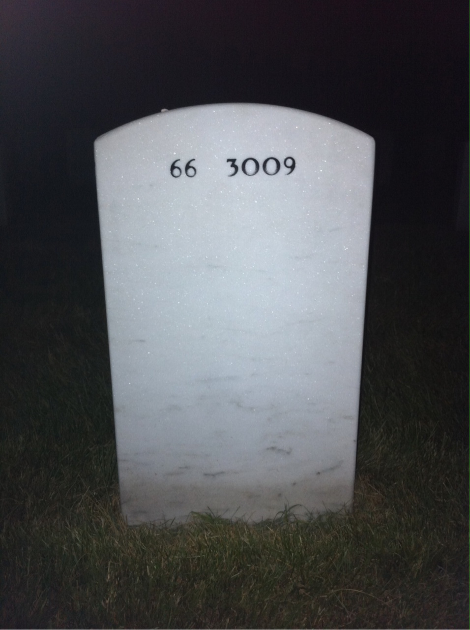 Back of headstone — James Phillips