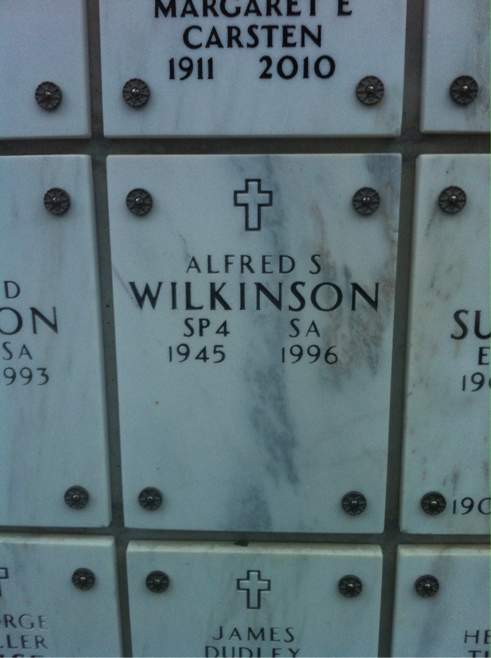 Alfred S Wilkinson