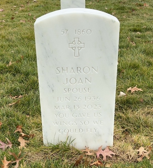 Back of headstone — Guy Amoscato