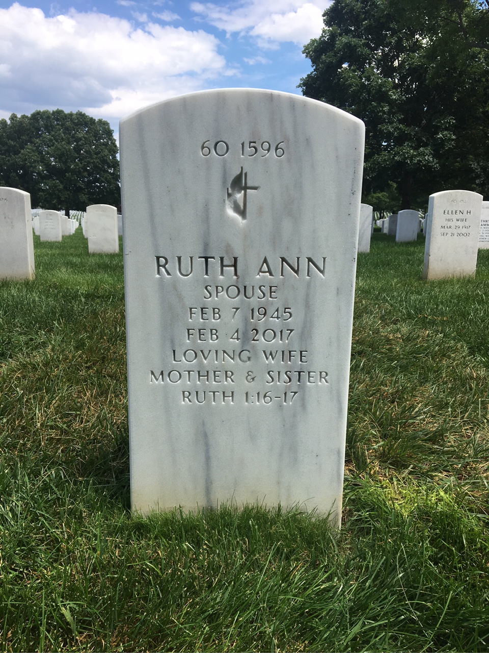 Back of headstone — William Henline