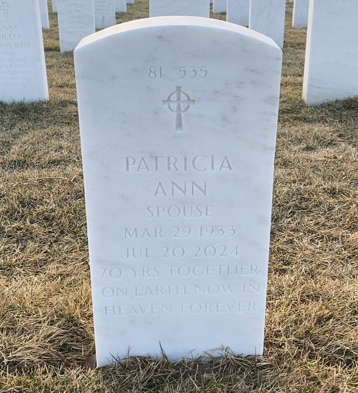 Back of headstone — James Murphy
