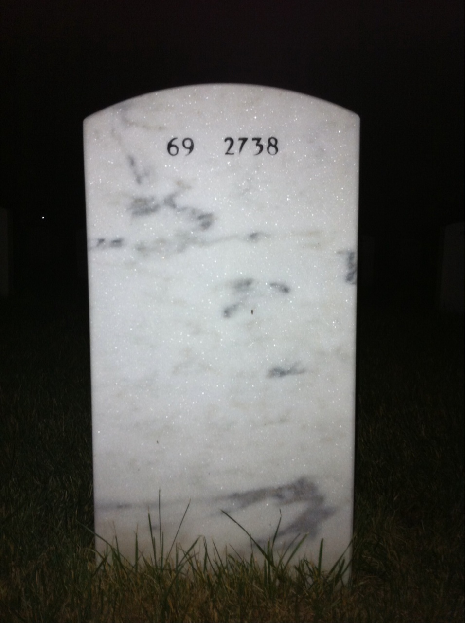 Back of headstone — Keith Bieschke