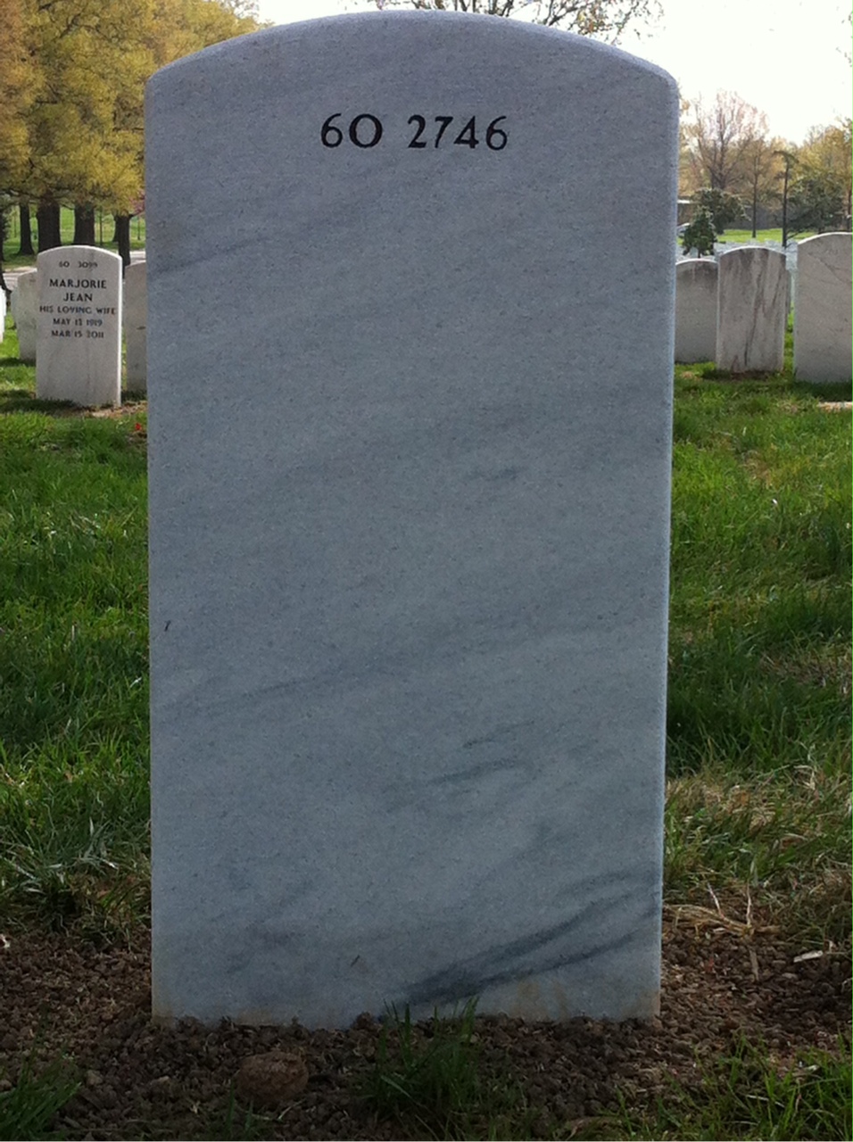 Back of headstone — Kimberly Speck