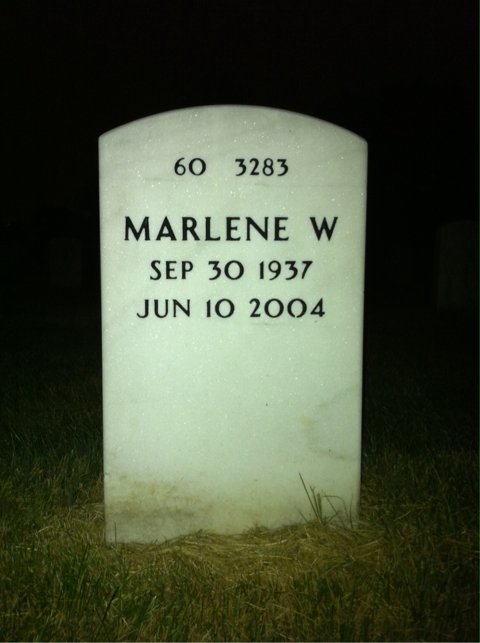Back of headstone — Edward Berry