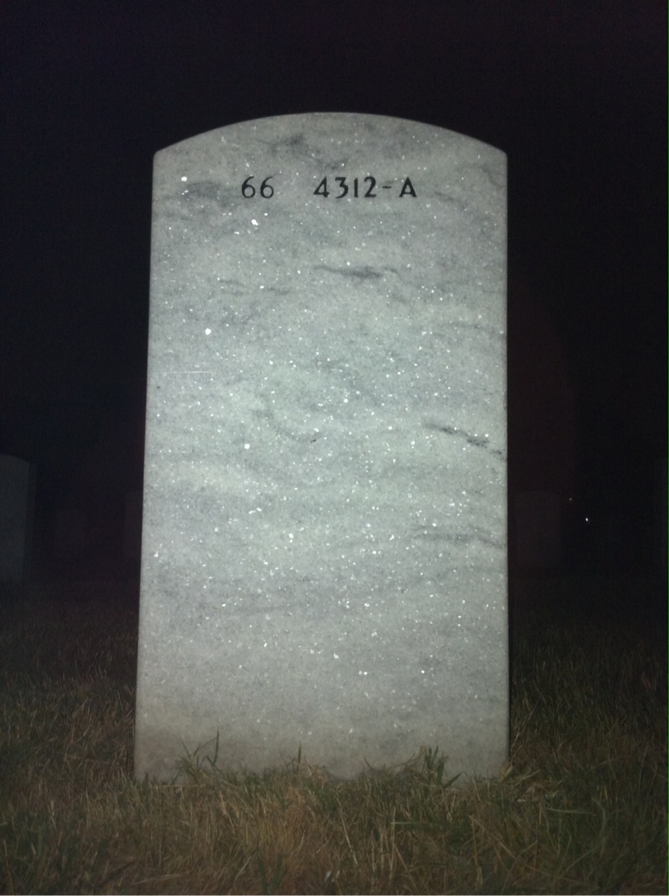 Back of headstone — Thomas Kolessar