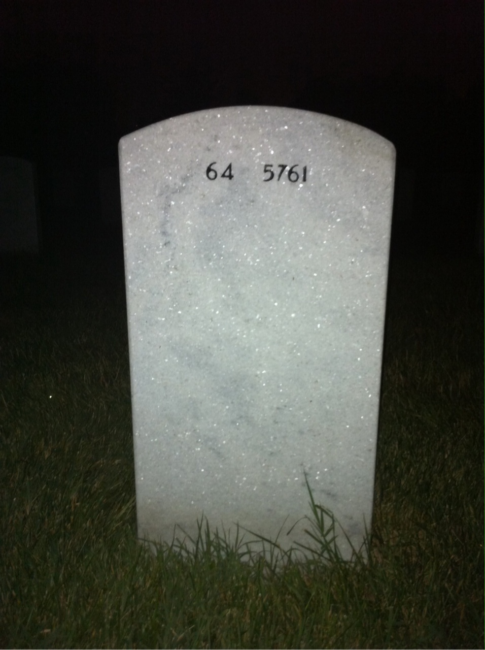 Back of headstone — Jesse Pelphrey