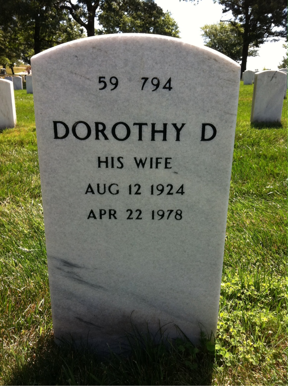 Back of headstone — James Kelly
