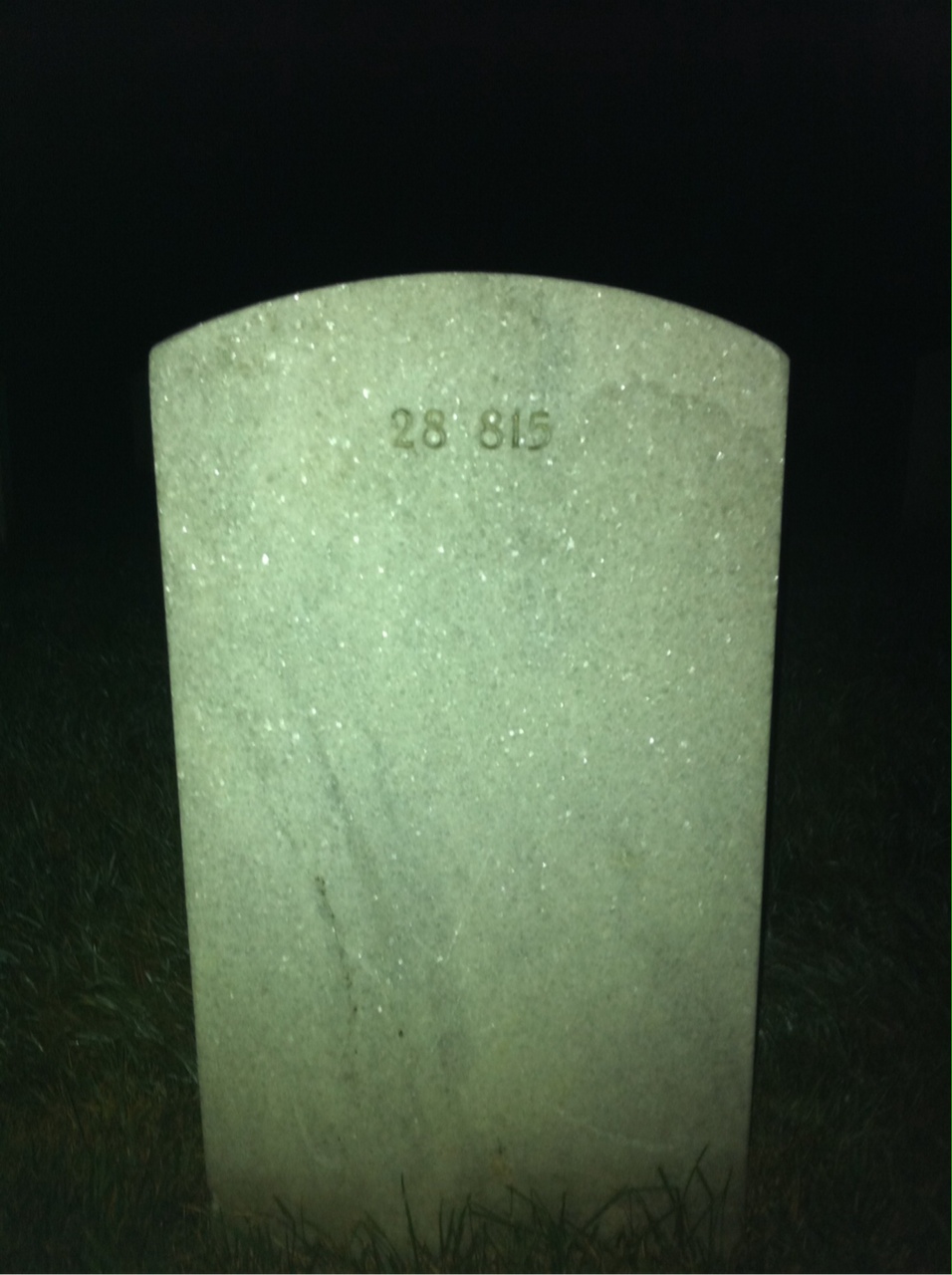 Back of headstone — Agnes Lopuszynski