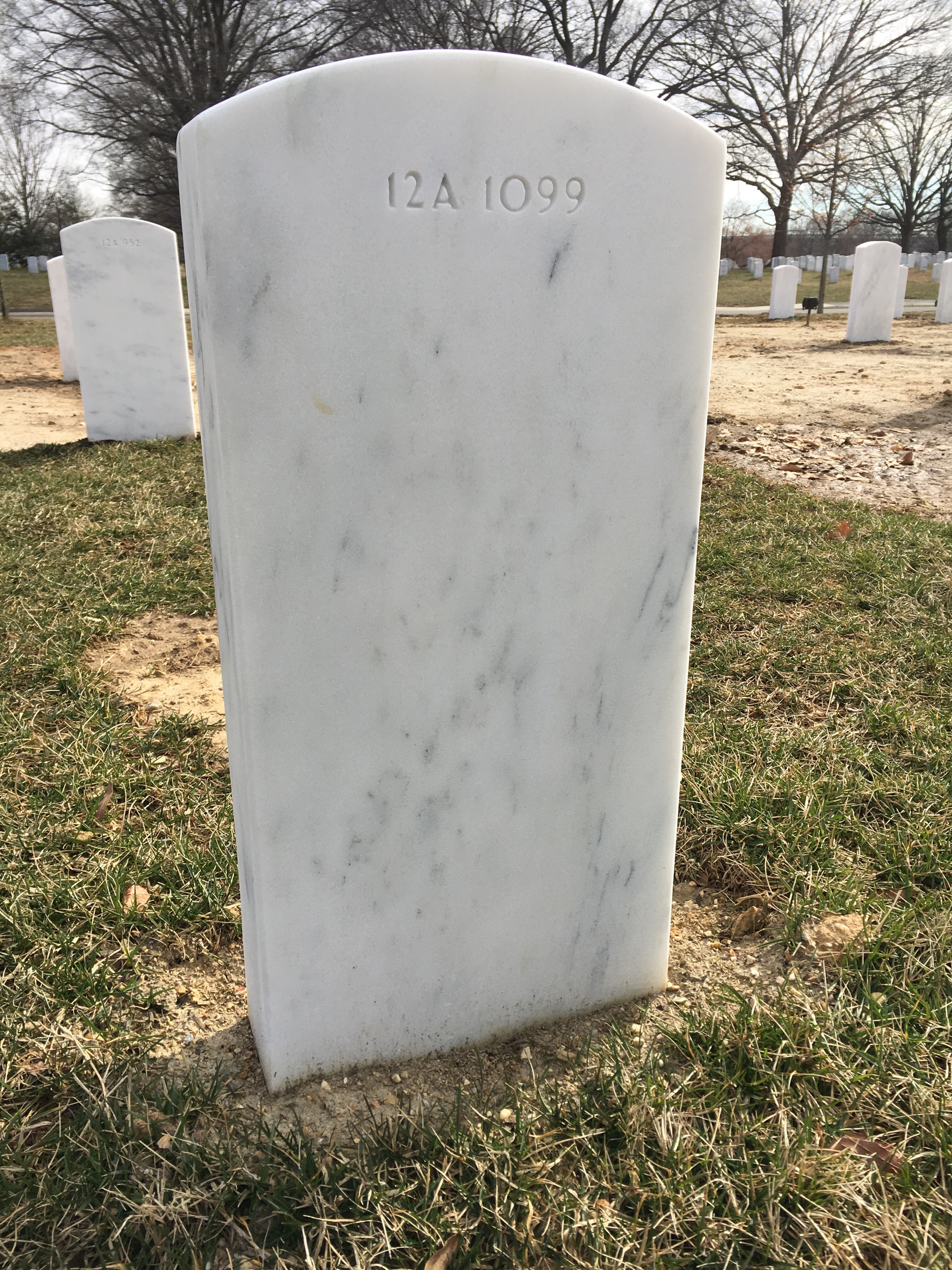 Back of headstone — Bruno Balderrama