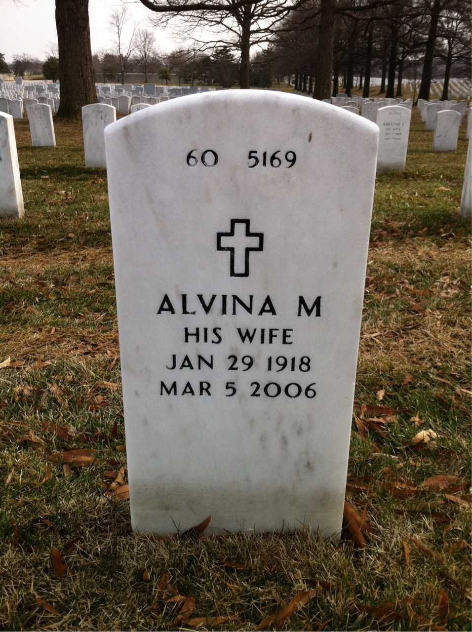 Back of headstone — Philip Thomas