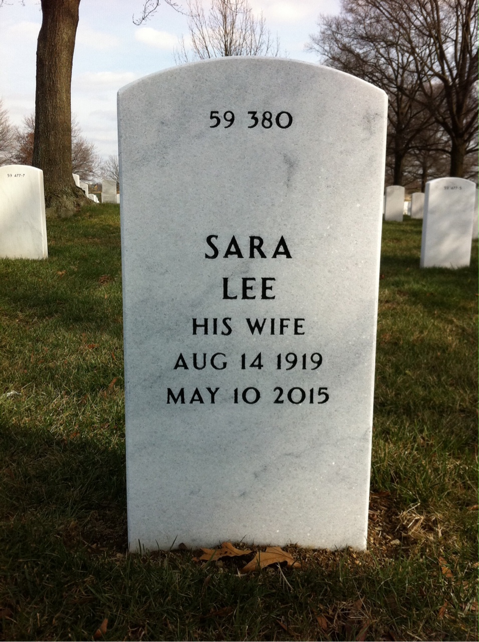 Back of headstone — John Redmond