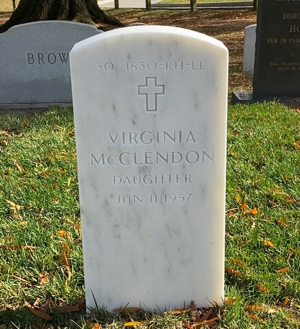Back of headstone — Walter Adams