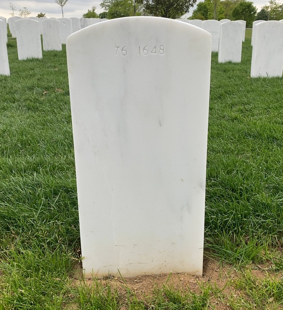 Back of headstone — Scott Douglas Josephson