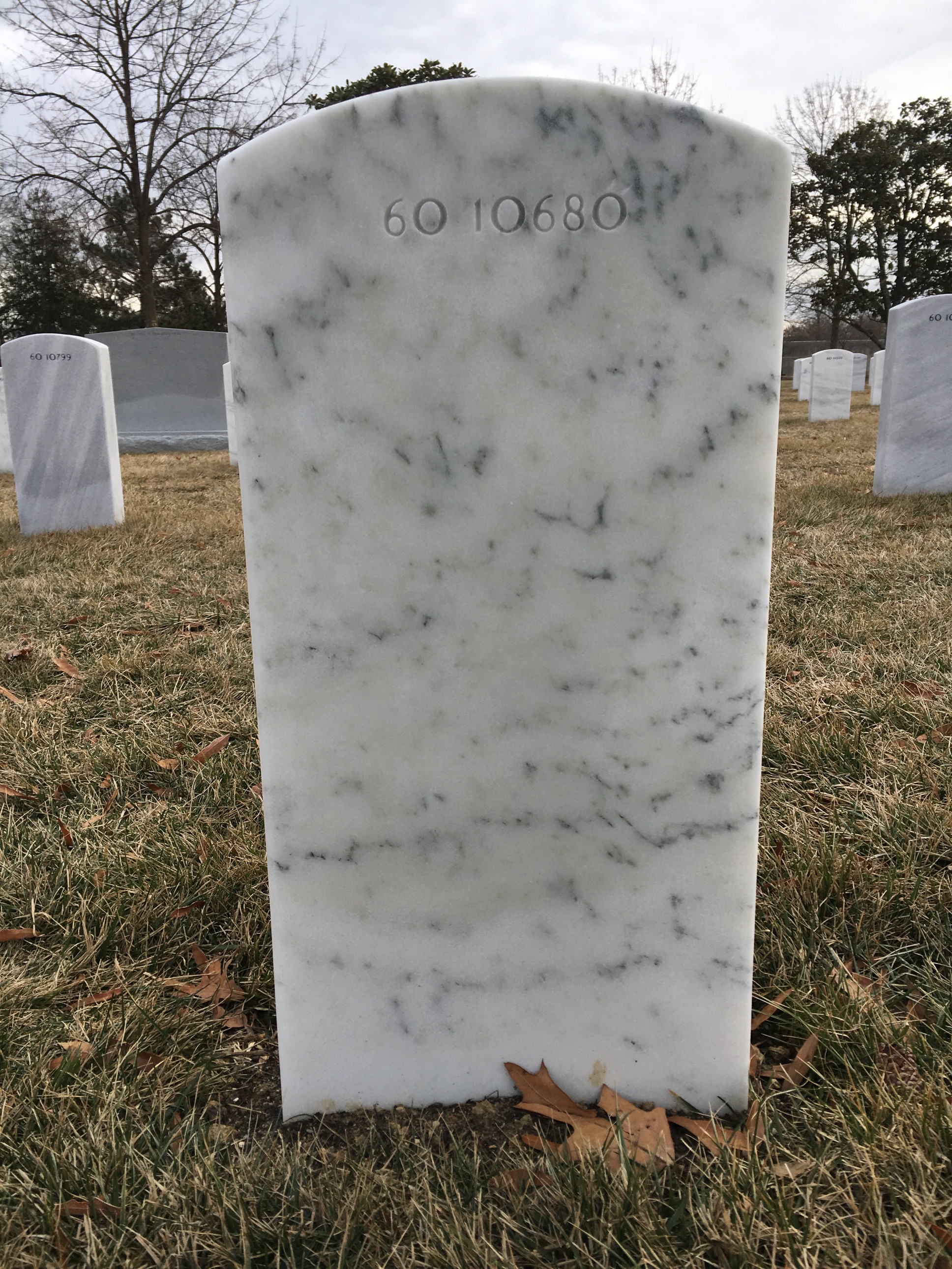 Back of headstone — Joshua Samuel Kirk