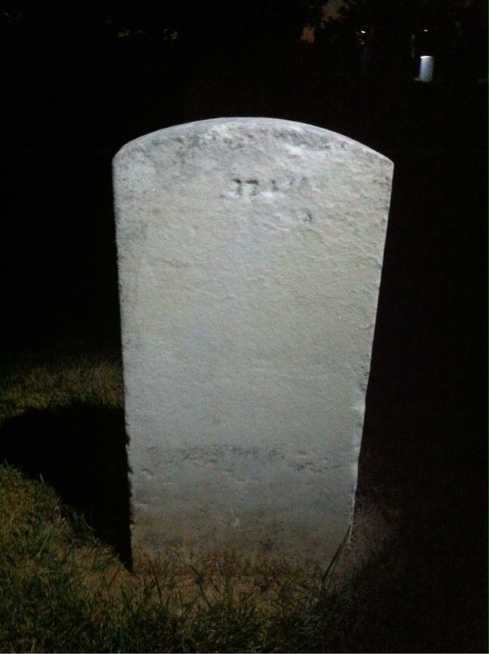 Back of headstone — Judith Mcnenny
