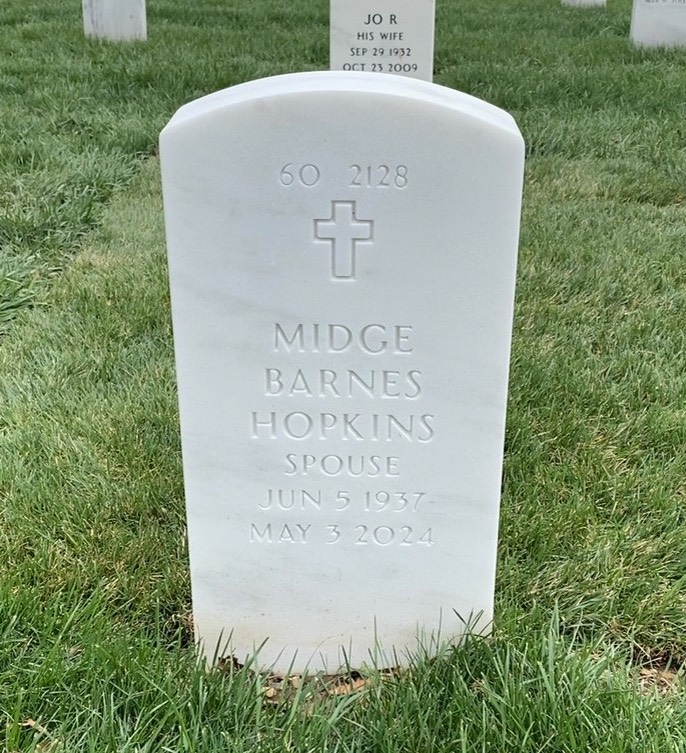 Back of headstone — Richard Mckee