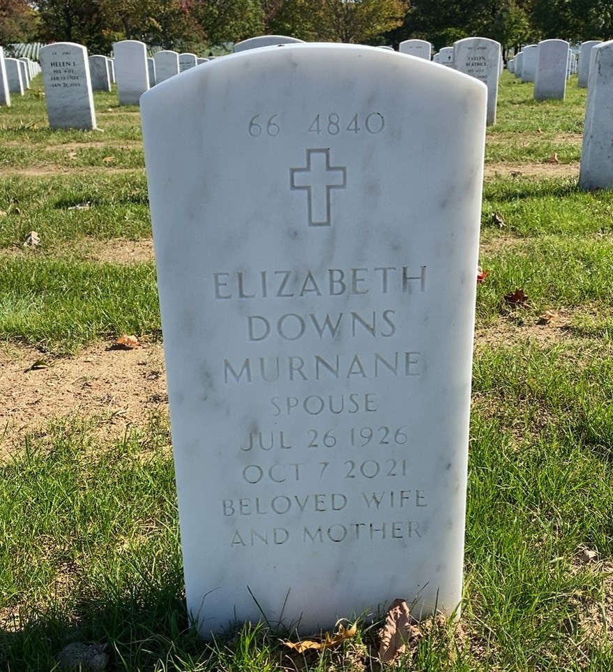 Back of headstone — John Murnane
