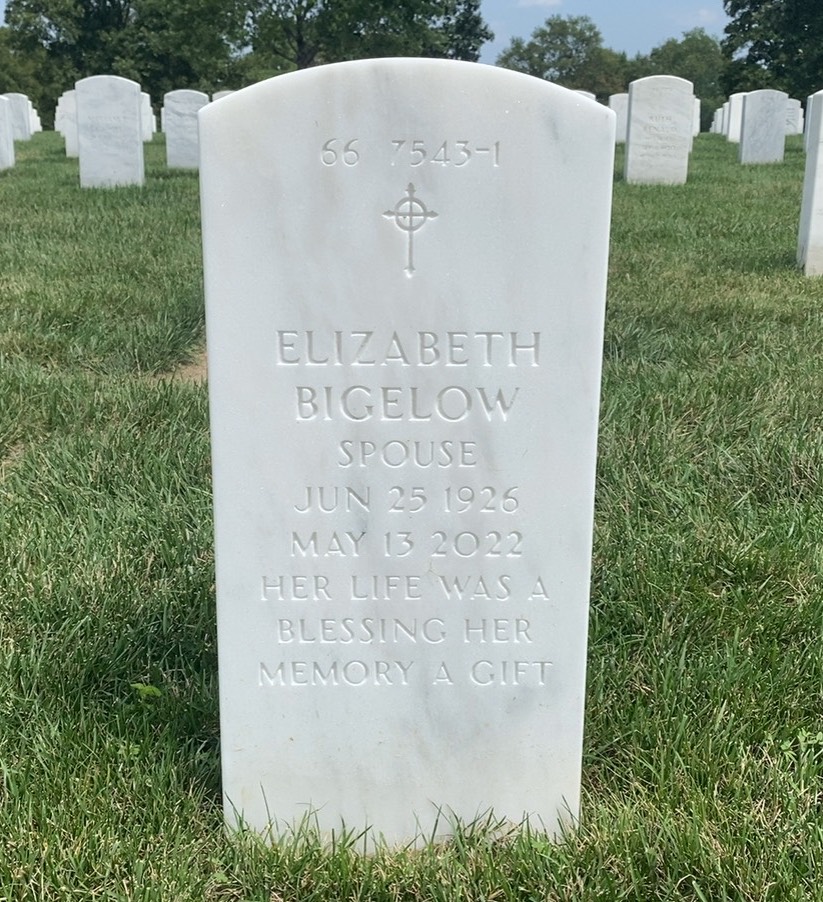 Back of headstone — Louis Stickney