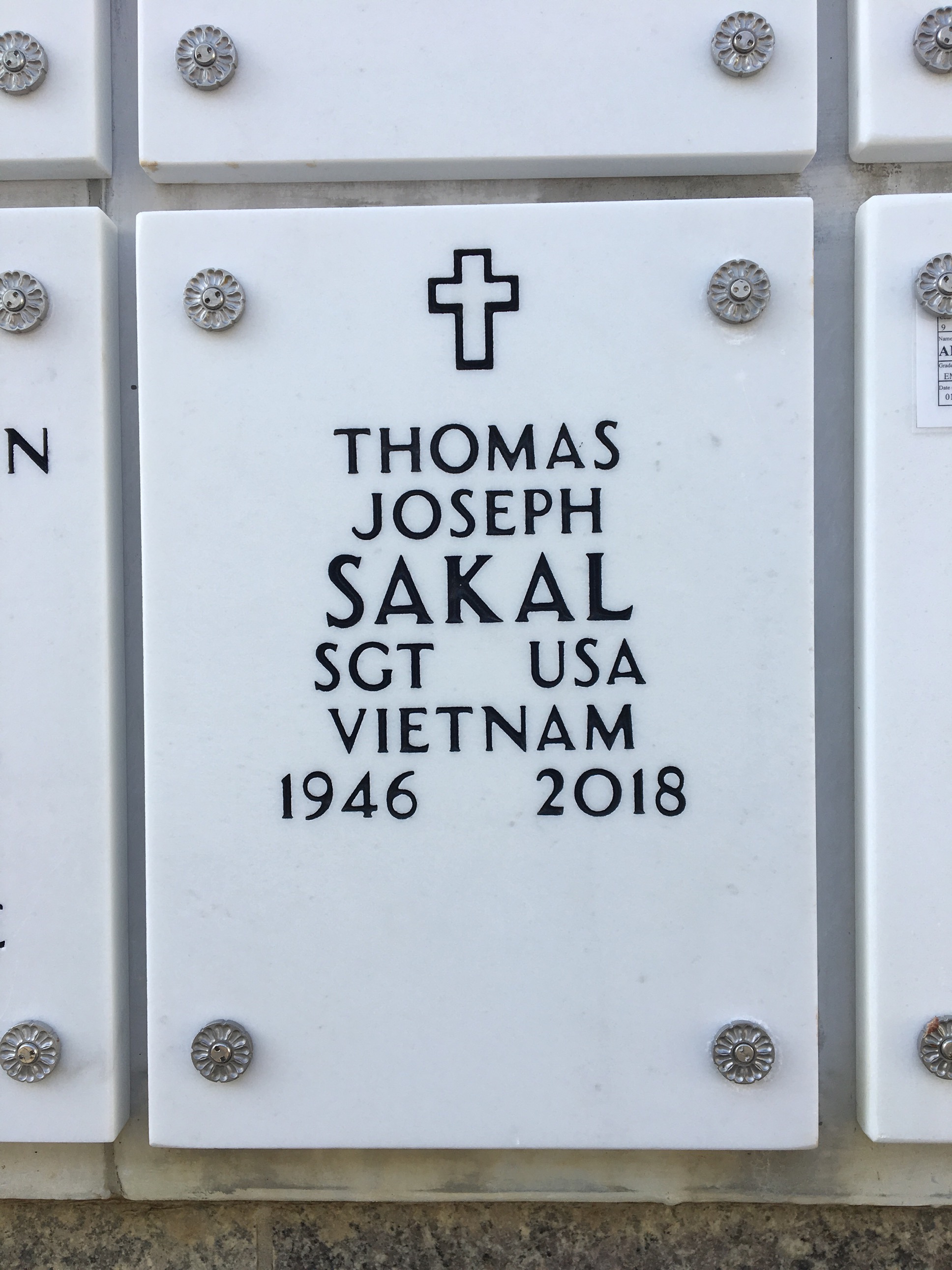 Thomas J Sakal