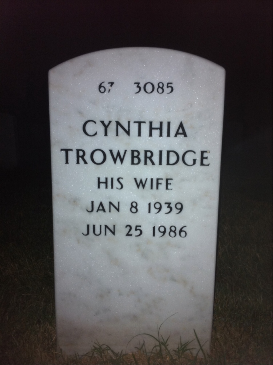 Back of headstone — Alexander Fournier