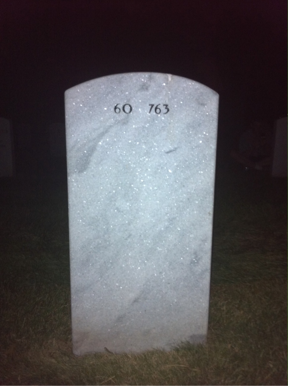 Back of headstone — Joseph Gerace