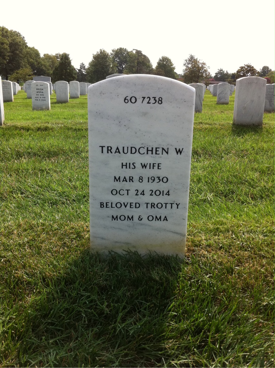 Back of headstone — Michael Monroe
