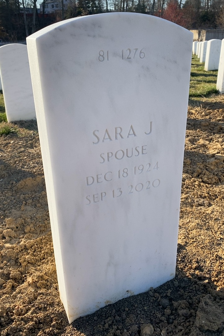 Daniel Bennett Smith Sr. headstone back