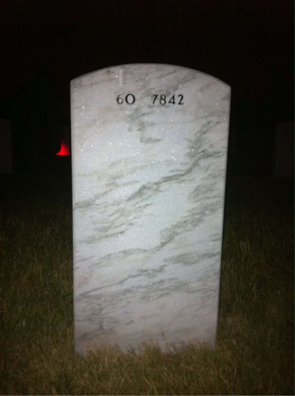 Back of headstone — Donald Jerolaman