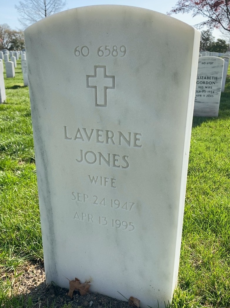 Back of headstone — Kenneth Allen