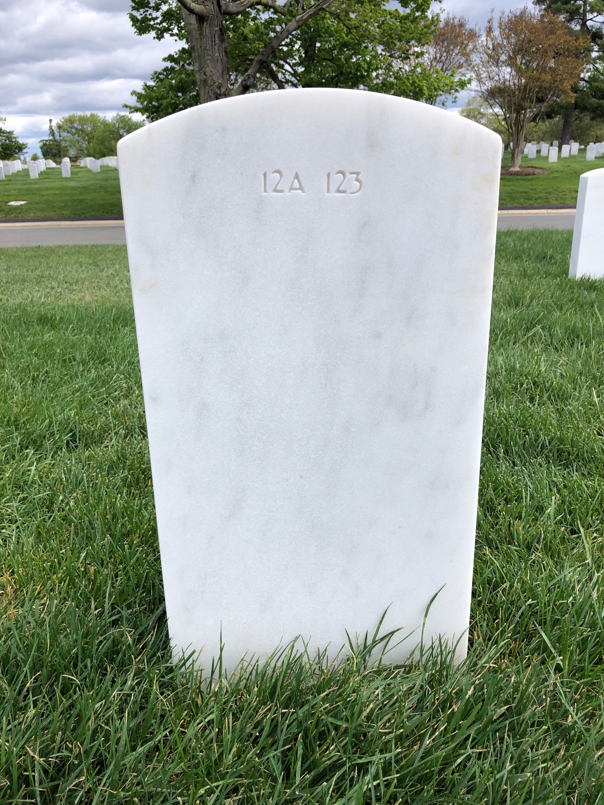 Back of headstone — John Mcintyre