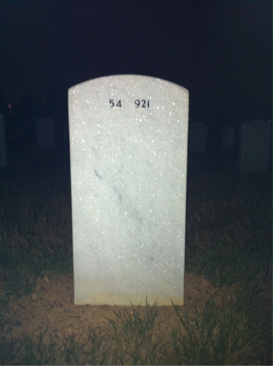 Back of headstone — Pynckel Gilroy