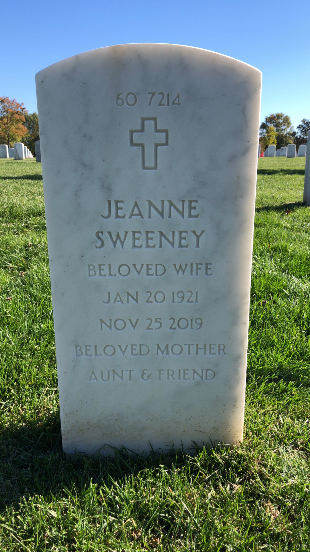 Back of headstone — Charles Nelson