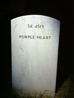 Walter Monegan — Headstone Back