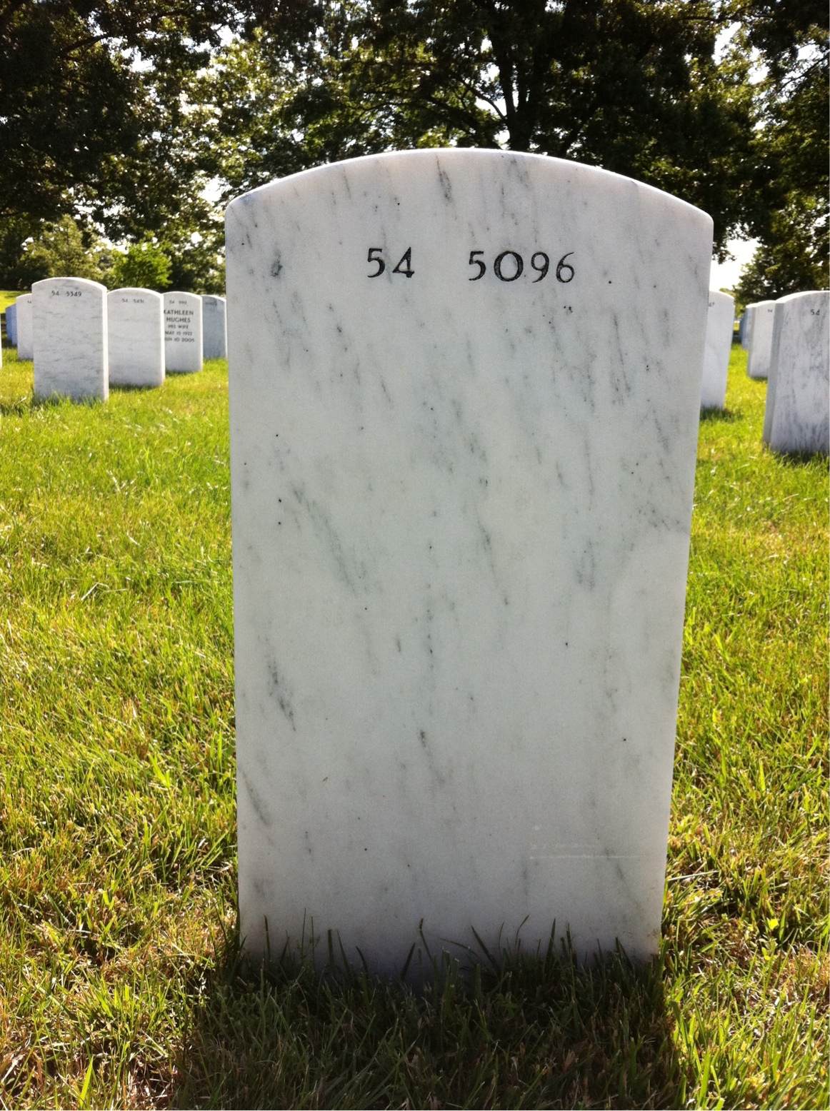 Back of headstone — Manuel Cruz