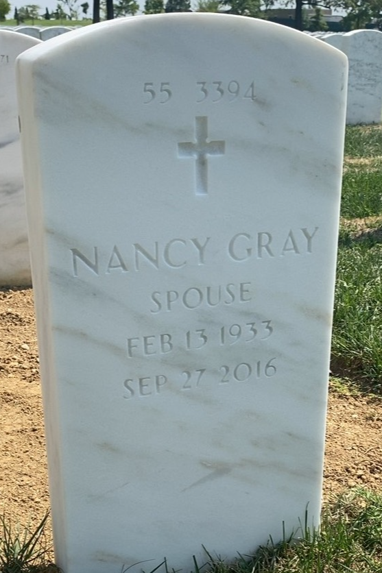 Back of headstone — Robert Mulcahy