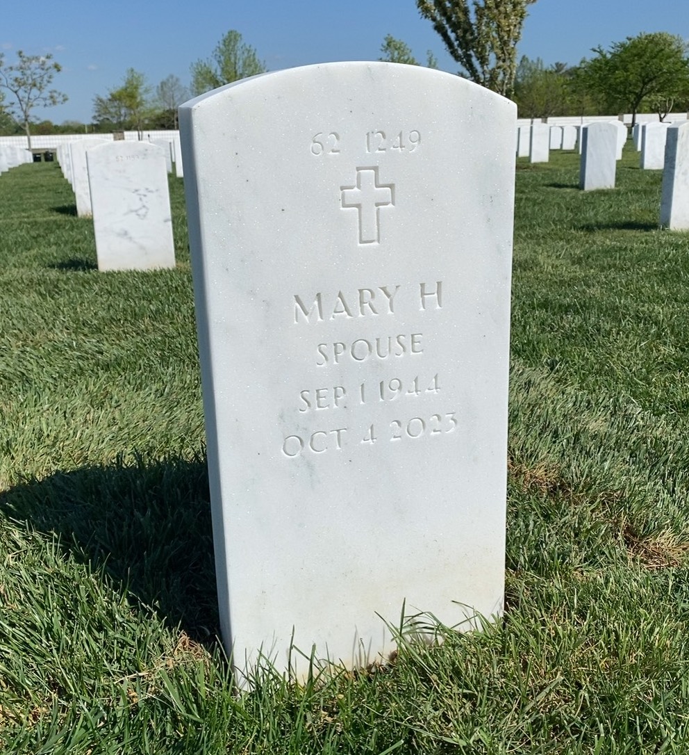 Back of headstone — James Ball