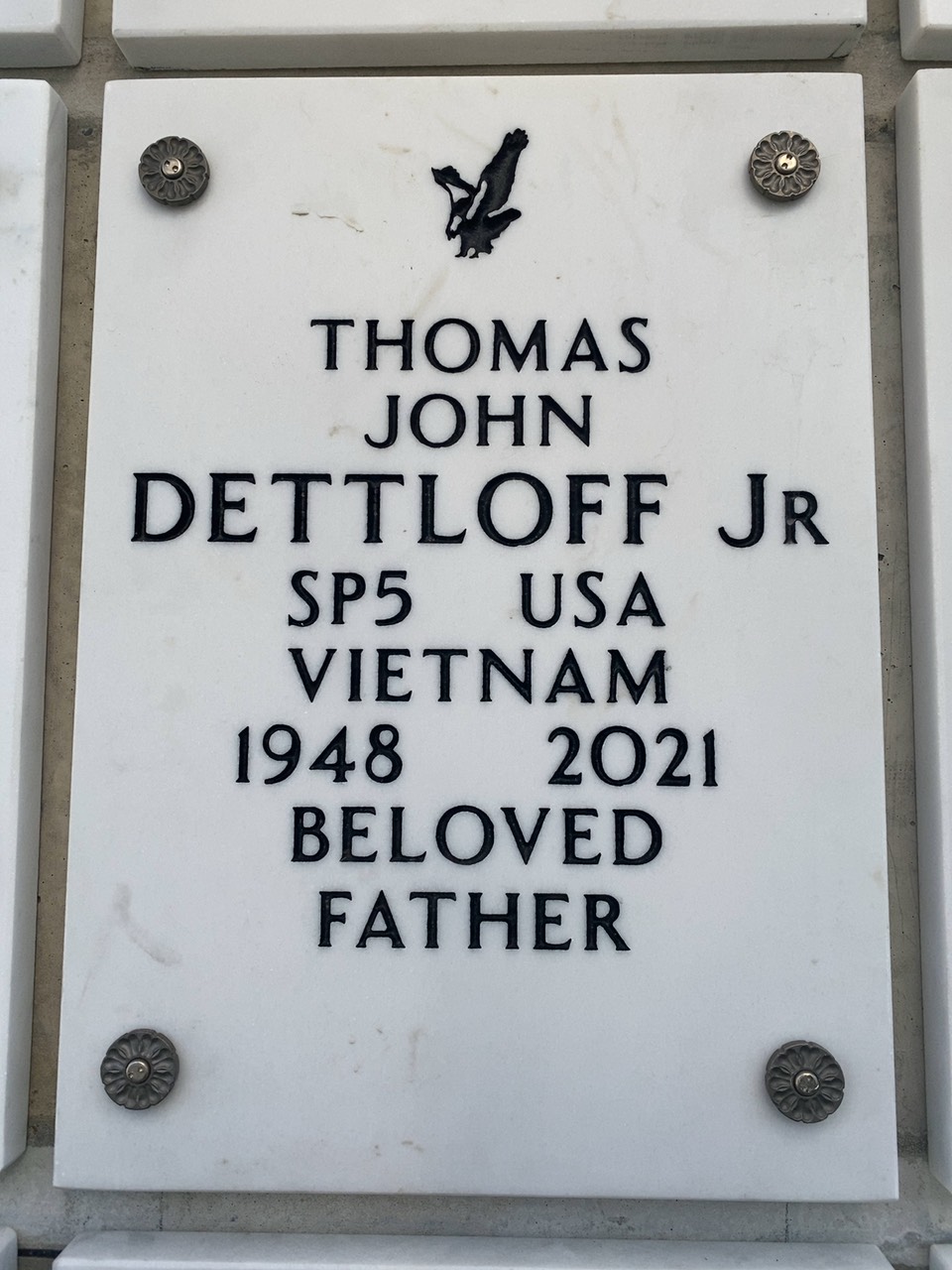 Thomas John Dettloff