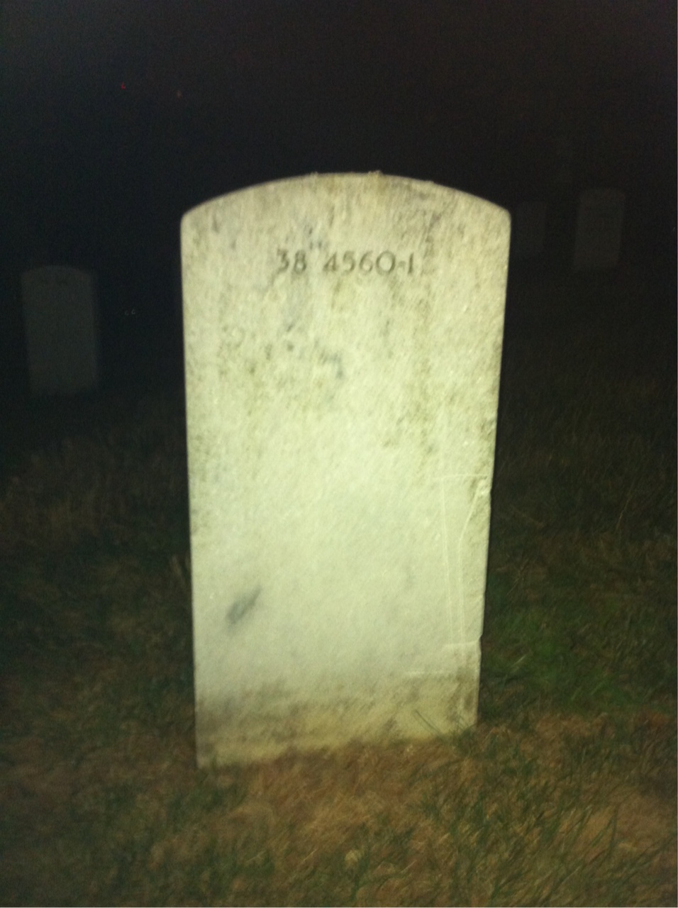 Back of headstone — Thomas Francis Niedbala