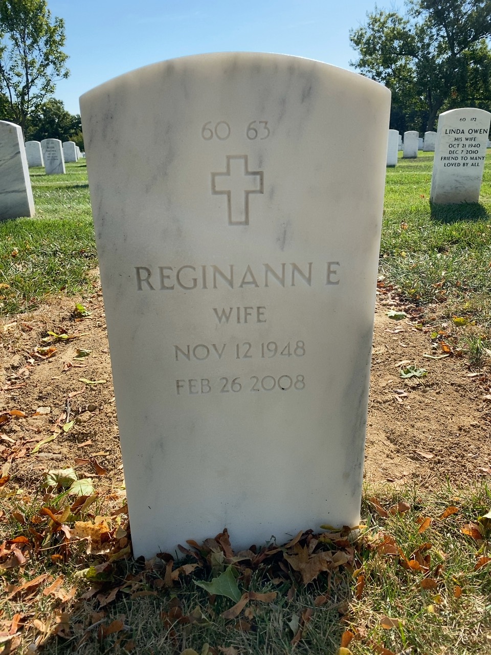 Back of headstone — H Rohlfs