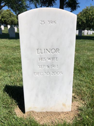 Back of headstone — Robert Veenstra