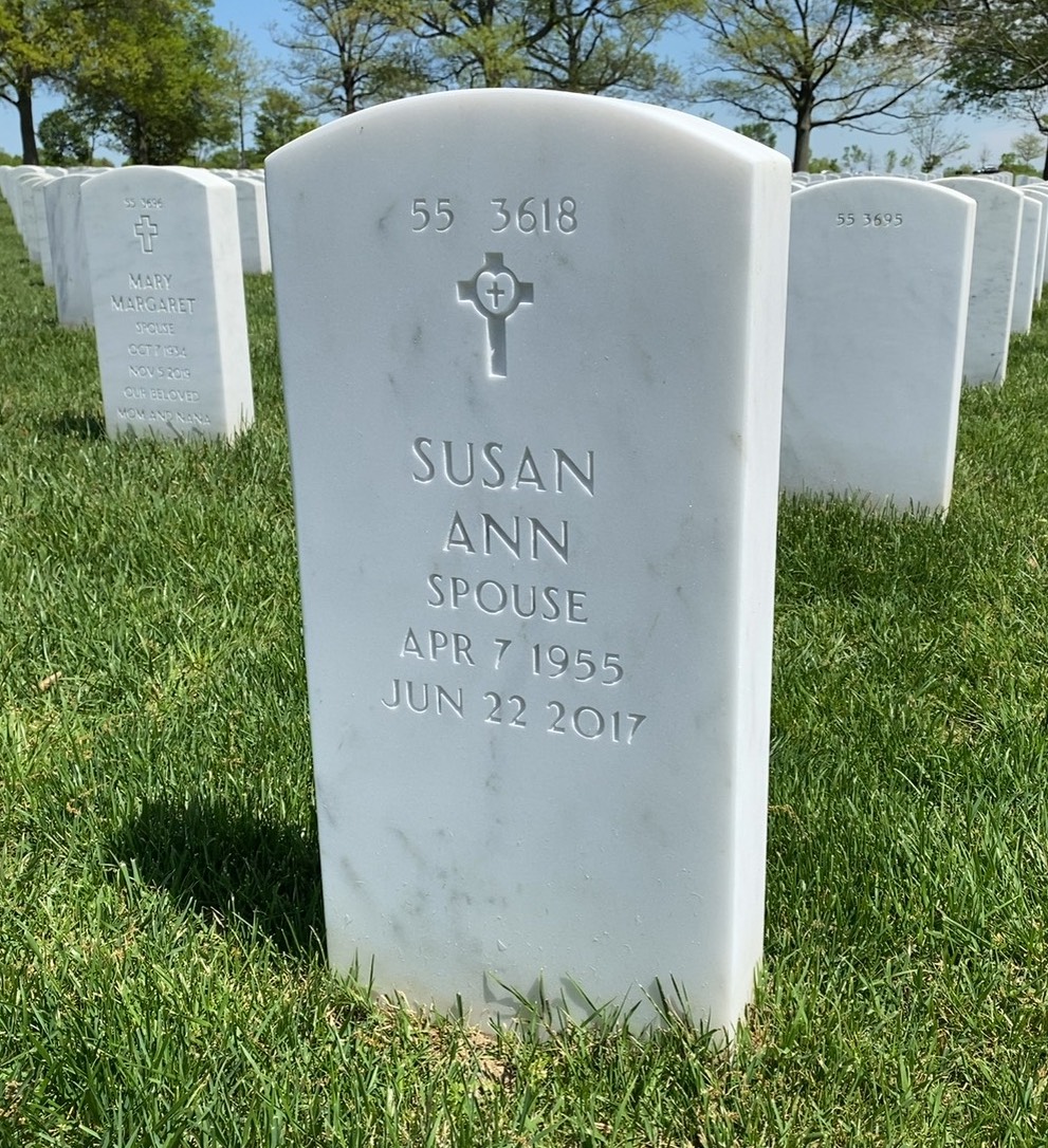 Back of headstone — Timothy M Smith