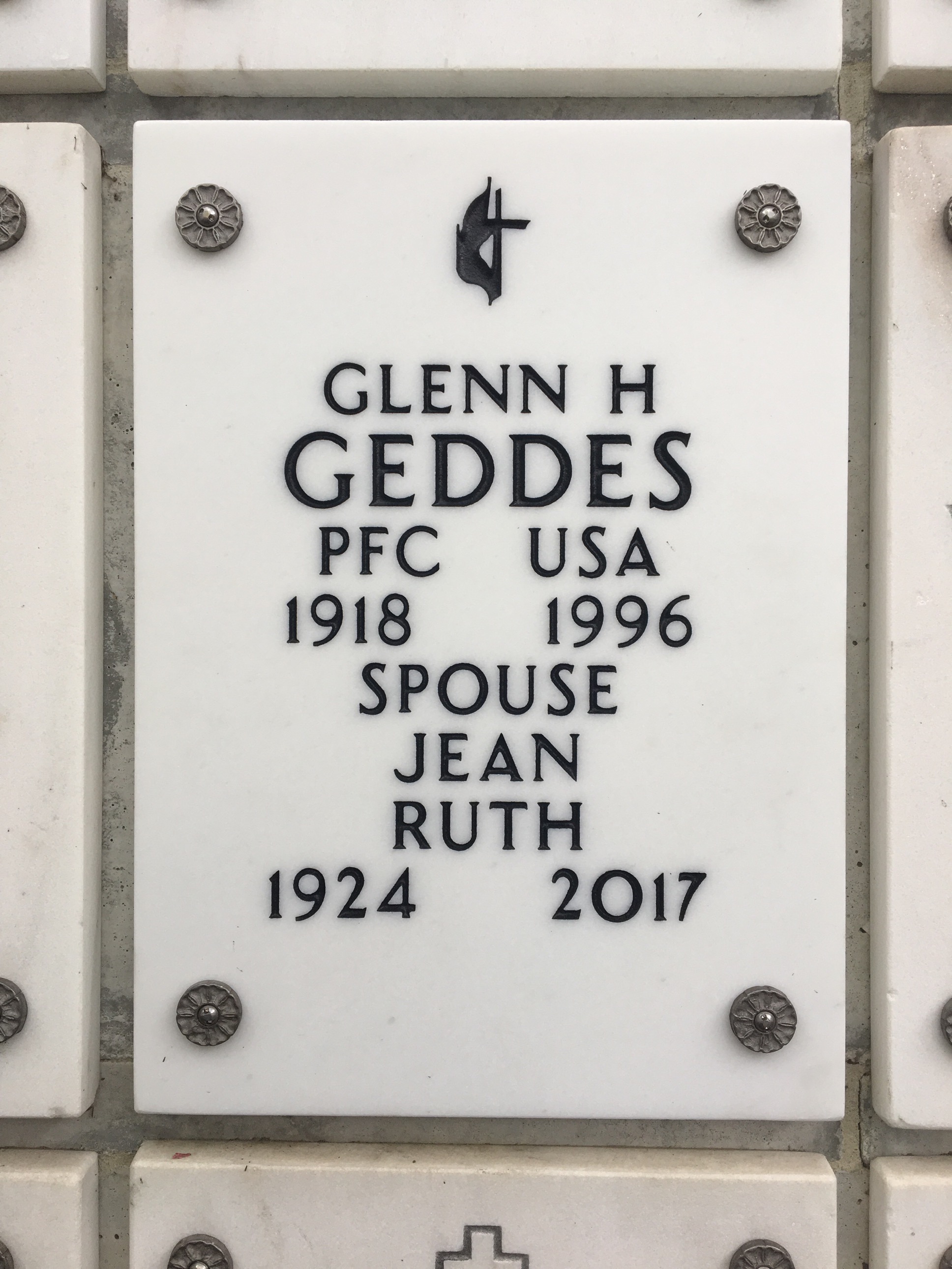 Glenn H Geddes