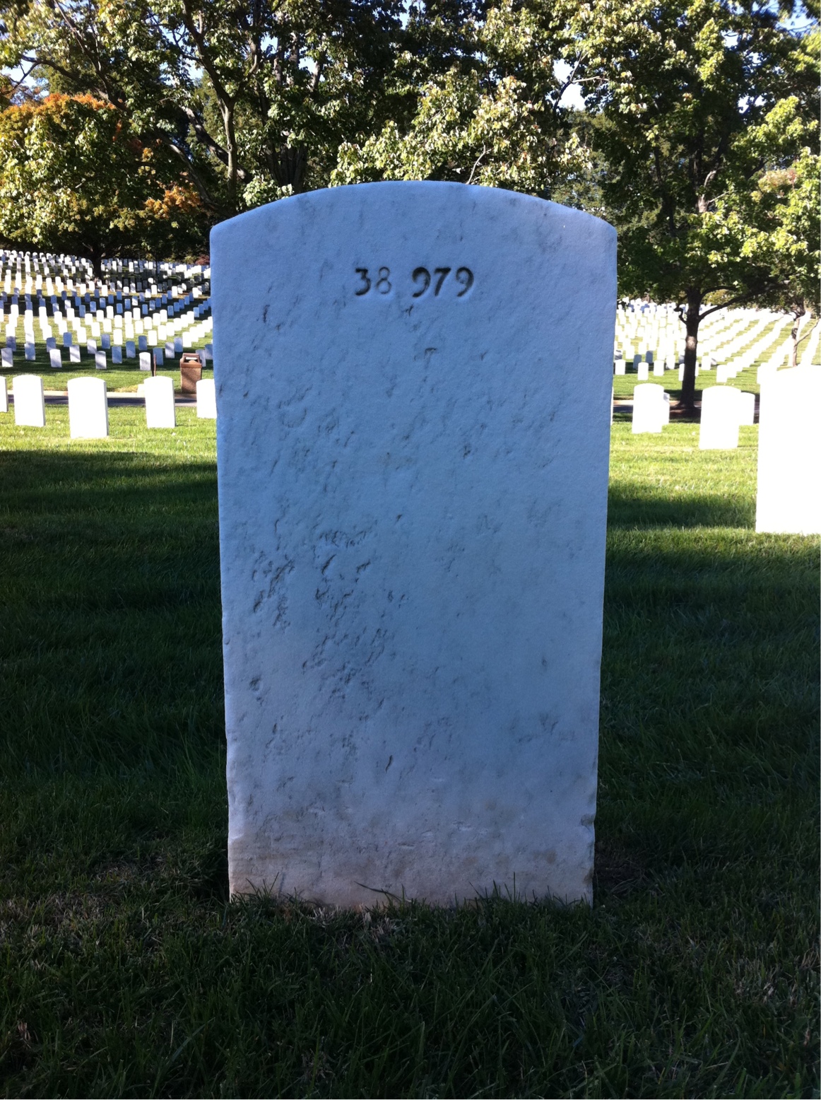 Back of headstone — Richard Montgomery