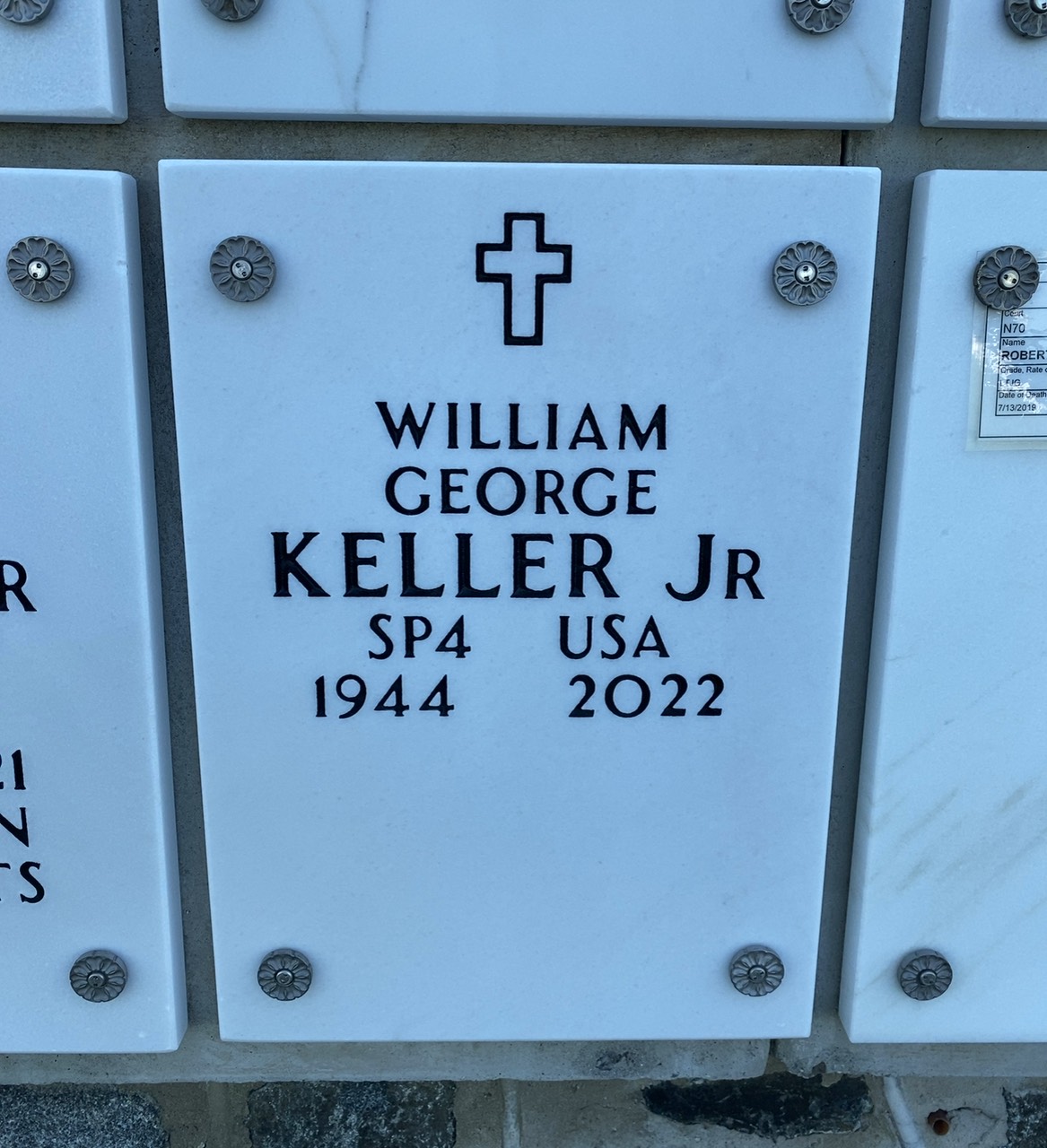William G Keller