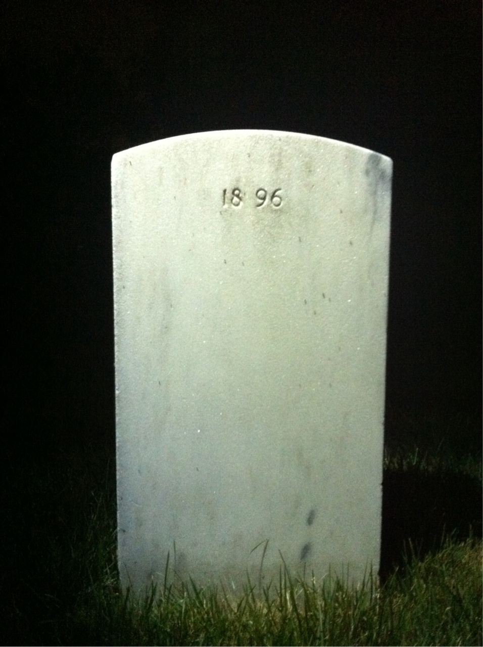 Back of headstone — John Murphy