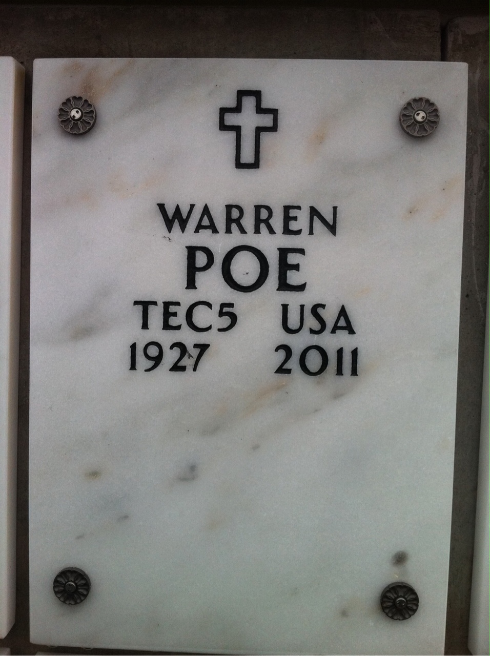 Warren C Poe