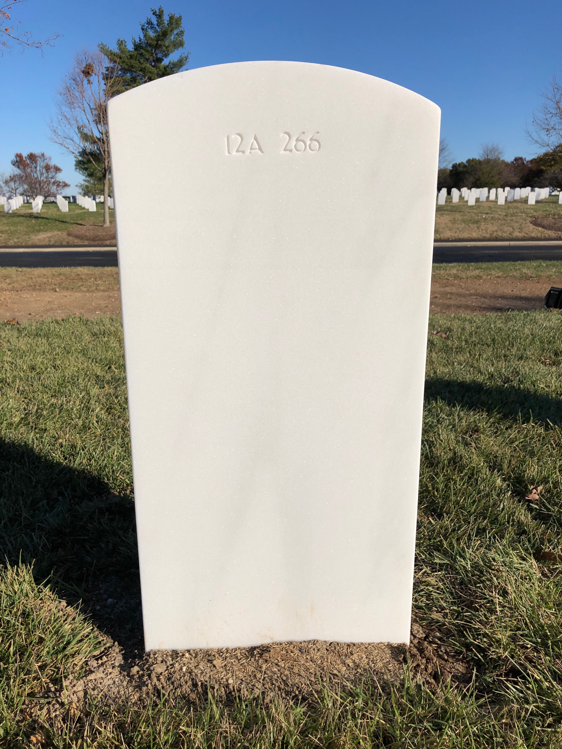 Back of headstone — Sandra H Ray
